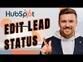 How To Edit The Lead Status in HubSpot CRM