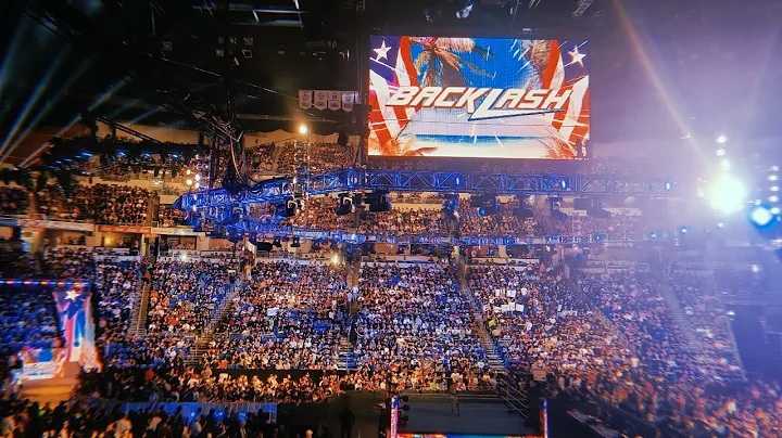 Opening Crowd in Puerto Rico for WWE Backlash 2023 (INCREDIBLE CROWD)