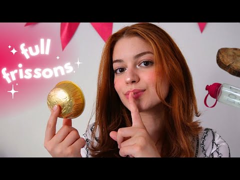 ASMR : pleins de tapping ultra variés, on (re)découvre de nouveaux triggers !!