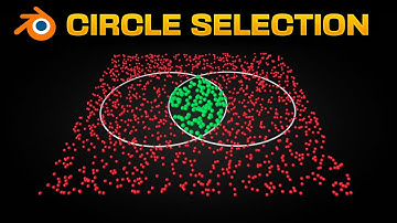 How to Select Points Inside a Circle (and Multiple Circles) in Blender Geometry Nodes