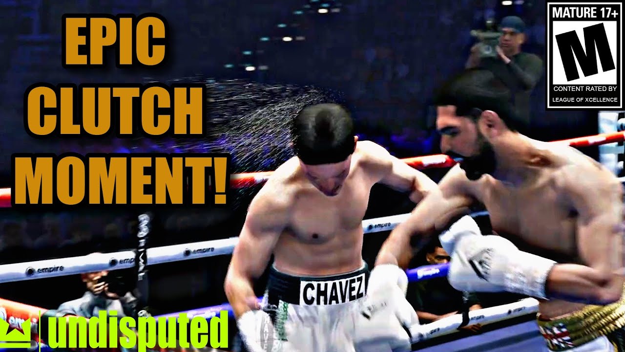 Greatest Clutch Moment In E-Sports Boxing History!!- Undisputed Boxing Game Online Ranked