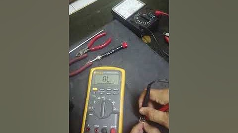 Testing a variable resistor, or potentiometer using a digital tester