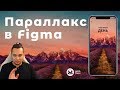 Умная параллакс анимация мобильного приложения в Фигме (Smart Animate Figma) – UI анимация в Figma