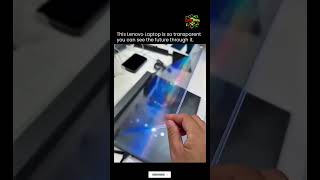 🔍 This Lenovo Laptop Is So Transparent, You Can See the Future! 😲💻