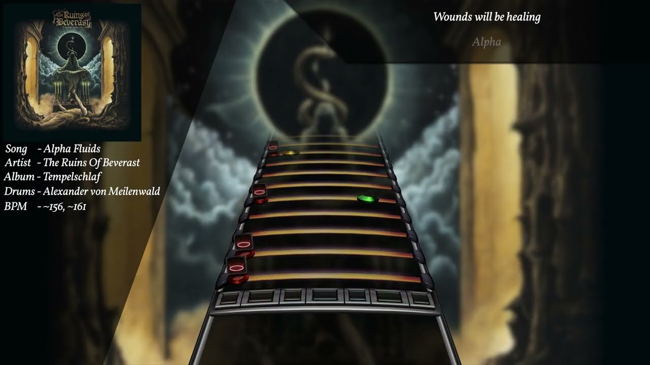 The Ruins Of Beverast - Alpha Fluids (Drum Chart)