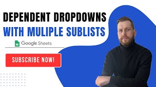 How To Create Dependent Dropdowns With Multiple Sublists