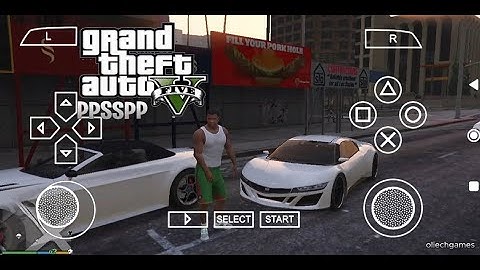 GTA 5 PPSSPP ISO For Android | GTA V PSP Mod Download Highly Compressed + HD Graphics