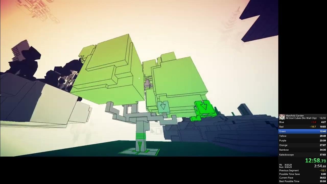 Manifold Garden, All God Cubes 3601 YouTube