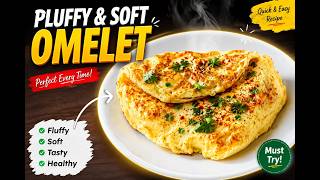 Perfect Fluffy Omelette Recipe | Soft & Puffy Egg Omelet in Minutes | Easy Breakfast Recipe Telugu screenshot 1
