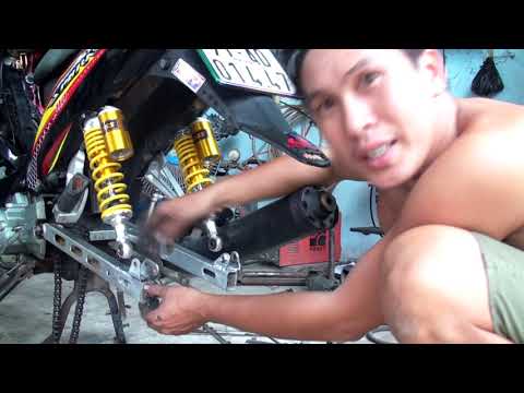 Video cách hạ phuộc sao dời bách bắt phuộc xe sirius 50cc - youtube