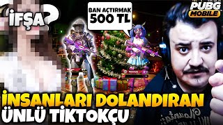 İNSANLARI DOLANDIRAN ÜNLÜ TİKTOKÇU PUBG Mobil TİKTOK İFŞA