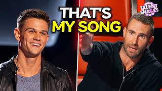 Sang Adam's Classic to His Face... But Walked Away With His Direct Rival! | The Voice