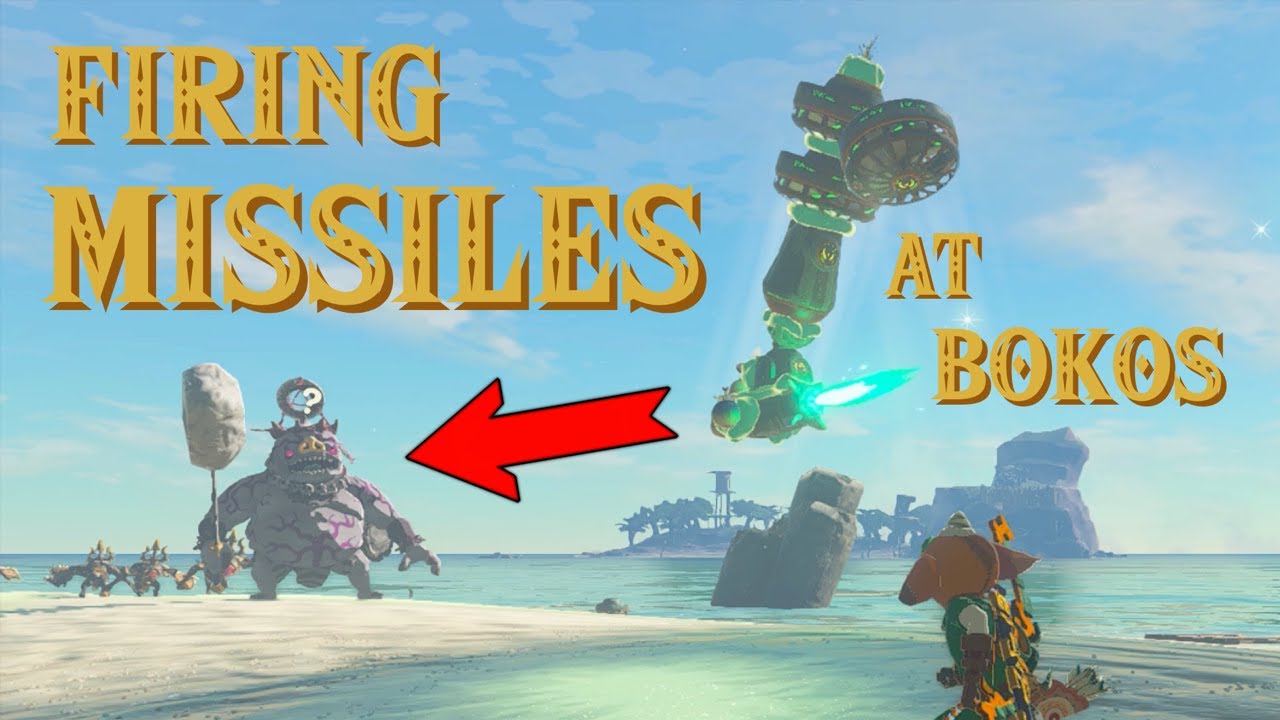 Launching Missiles at Bokoblins! | The Legend of Zelda: Tears of the Kingdom