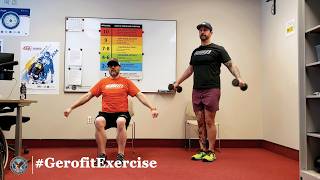 #GerofitExercise: Total Body Routine @DeptVetAffairs