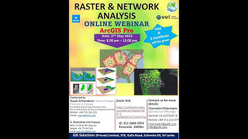 Raster and Network Analysis