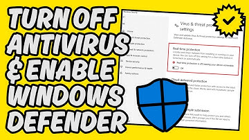[Easy Guide] Turn Off McAfee Antivirus and Enable Windows Defender