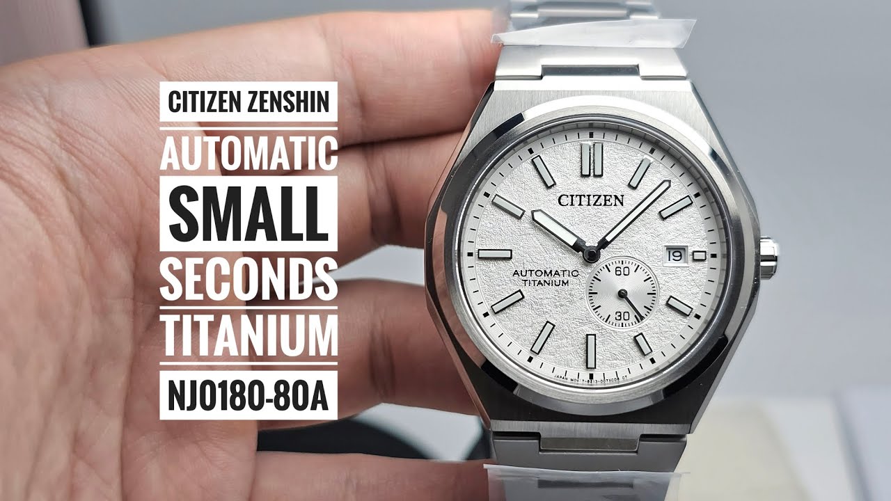 Orologio Citizen Automatico Super Titanio NJ0180-80L