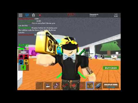 Roblox Song Id For Sorry Not Sorry - 