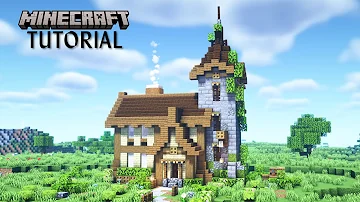 マイクラ建築 カッコいいファンタジーな塔の作り方 Minecraft Tutorial Fantasy Tower Mp3