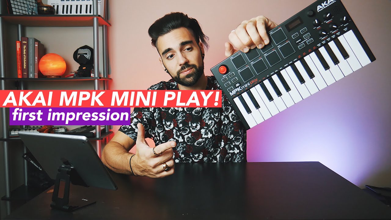 AKAI MPK MINI PLAY FIRST LOOK & SOUND TEST!