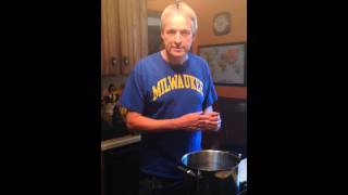 Jim Stingl does the ice bucket challenge