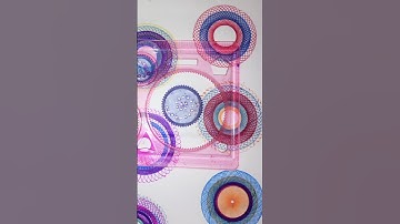“Amazing Spirograph Design 🌀 | Relaxing & Satisfying Art #shorts #spirograph