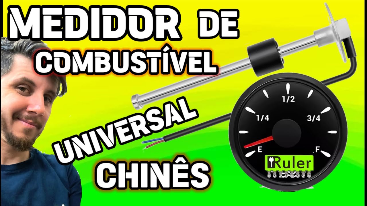 UM ÓTIMO MEDIDOR DE COMBUSTÍVEL UNIVERSAL CHINÊS MUITO BARATO. #ferramentas #aliexpress