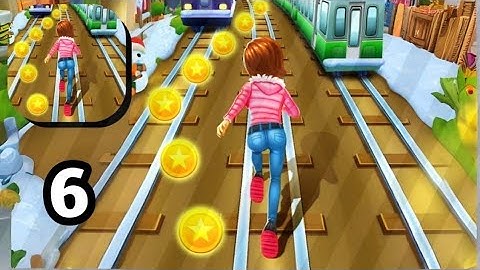 Subway Princess Runner-Gameplay Walkthrough Walkthrough Tutorial Levels Mobile Game Part 6.