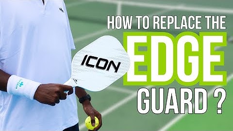 DIADEM ICON: How to replace the edge guard?