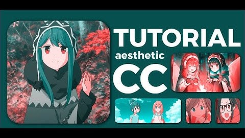 Tutorial aesthetic color correction || alight motion