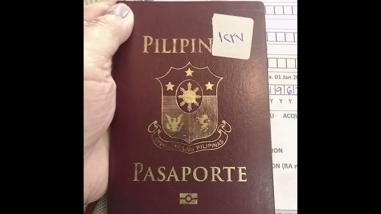 How I Renewed My Expired Passport YouTube