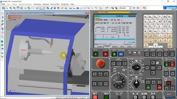 Mô phỏng gia công Tiện CNC trên SS CNC - SS CNC _ Turning _ Lathe - SS CNC Simulation (đề số 10)