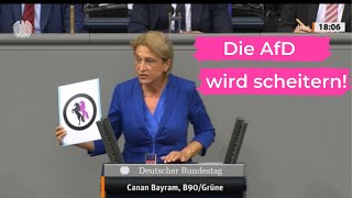 Antifa, Antifaschismus und AfD (Rede im Deutschen Bundestag) | Canan Bayram Resimi