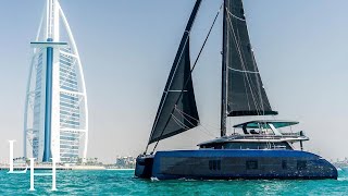 Touring the Brand New Sunreef 80 Eco in Dubai | Superyacht Walkthrough