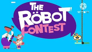 the robot contest logo oh no lingokids