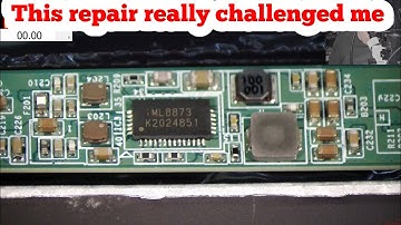 Hp Laptop Screen Flickering repair - Test your knowledge - How a tricky fault looks like