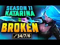 KatEvolved | SEASON 11 NEW KATARINA BUILD AND ITEMS... THIS IS NOT BALANCED! - PBE Gameplay