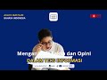 🟢 PAKET AB (20/11) - Bahasa Indonesia - Menganalisis Fakta dan Opini Dalam Teks Informasi