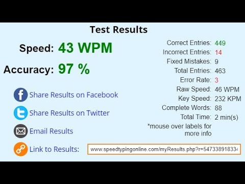 Online Typing Test WPM