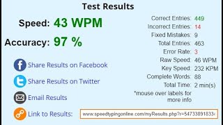 Check Your Typing Speed Online | Best Typing Speed Software for JOA IT  | Speed Typing Online screenshot 3