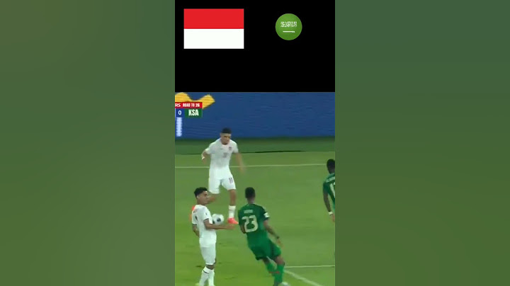 INDONESIA VS ARAB SAUDI  WORLD CUP QUALIFIERS 2026