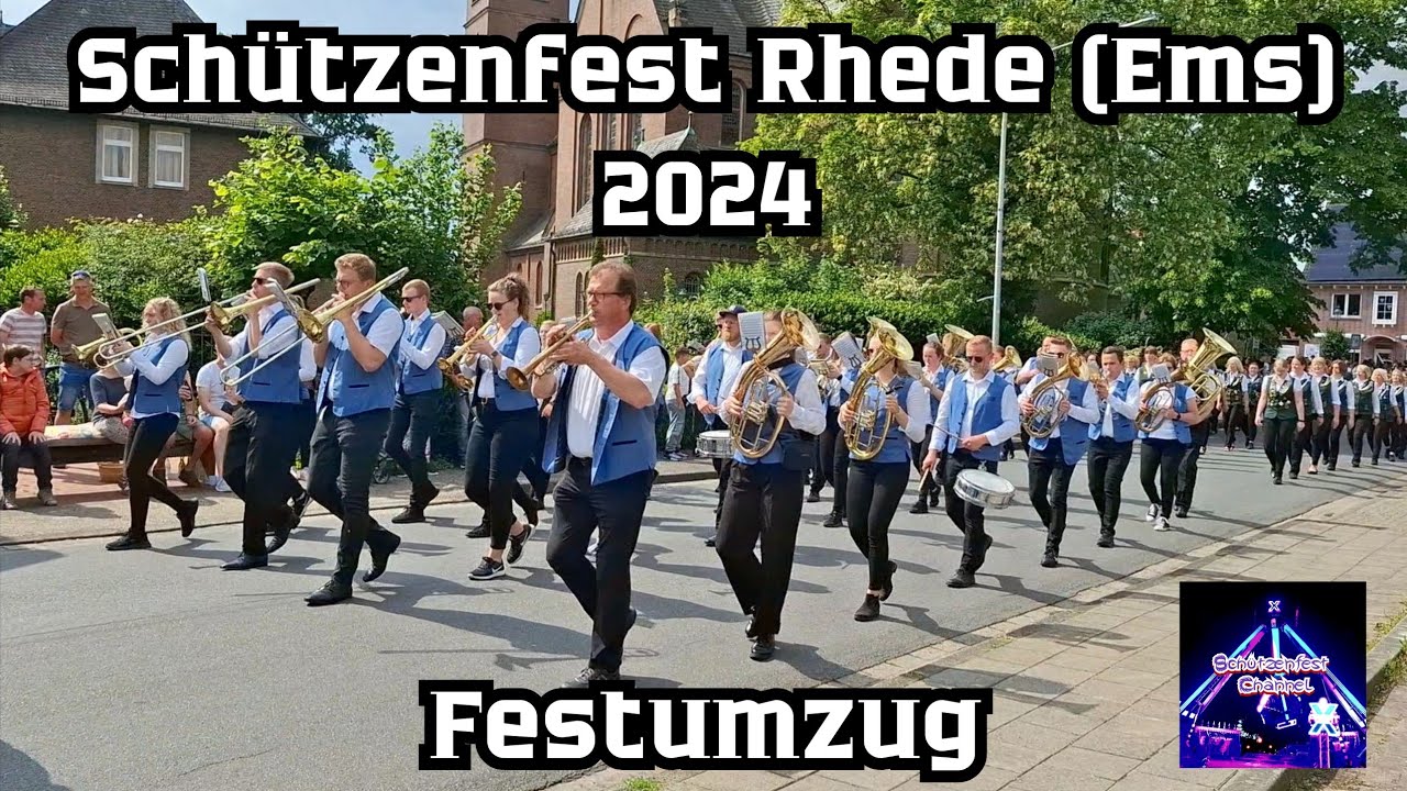 Schützenfest Rhede (Ems) 2024 - Festumzug