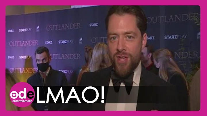 Richard Rankin Being HILARIOUS at Outlander S6 Pre...