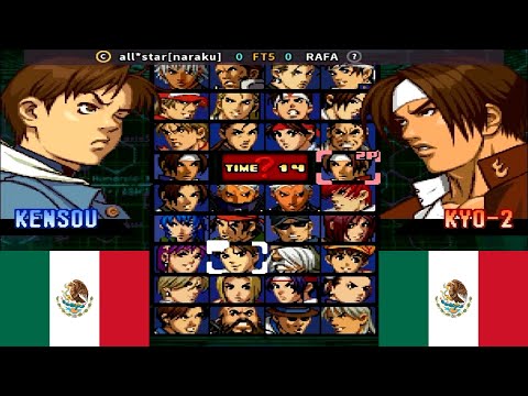 KOF 99 - Anniversary Edition [Hack] - all*star[naraku] vs RAFA FT5