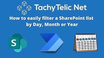 How to easily filter a SharePoint list by Day, Month or Year with hidden oData filter functions