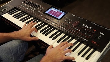 Concert Grand Piano - Korg Pa4x (Factory Sound)