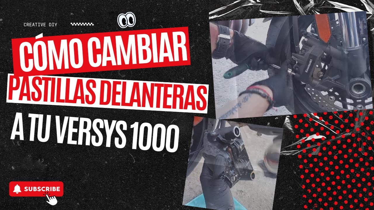 [PASO A PASO] 🛠️ ¡Cambia las Pastillas de Freno Delanteras en tu Kawasaki Versys 1000! 🏍️ 💨