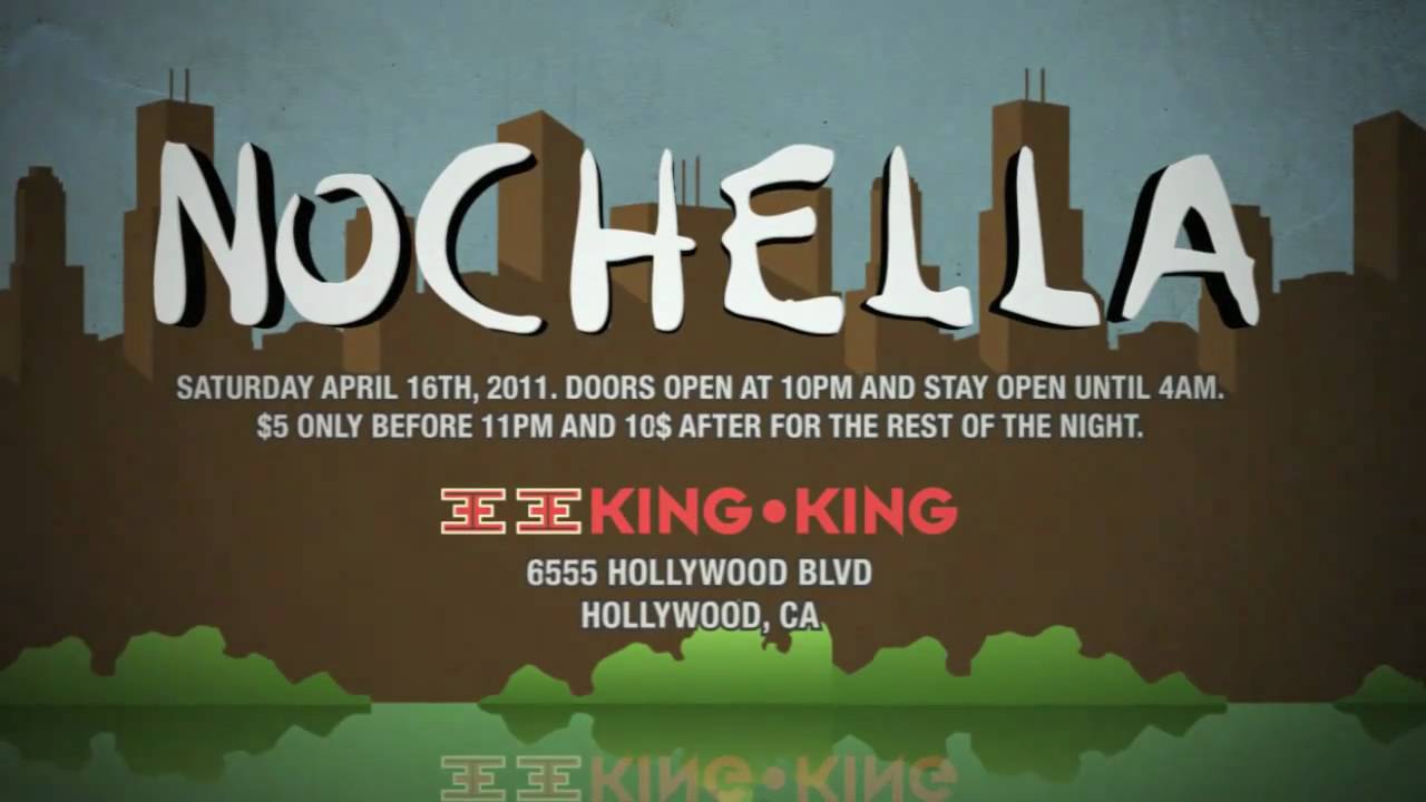 NoChella Video Flyer
