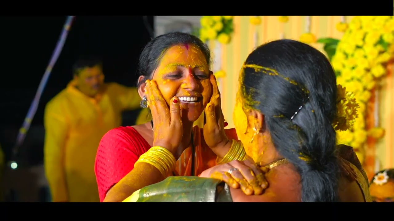 Pujitha(Hema) Haldi ceremony//SVR photography 