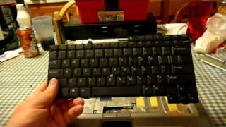 Kitchen Table Electronics Repair: Dell Latitude D800 Keyboard